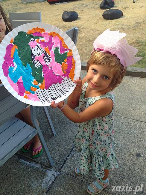 zajęcia dla dzieci, recyklingowe warsztaty plastyczne dla dzieci i rodziców, prowadzenie Olga Zazie i Syd Breslauer, organizator Cafe Kulturalna