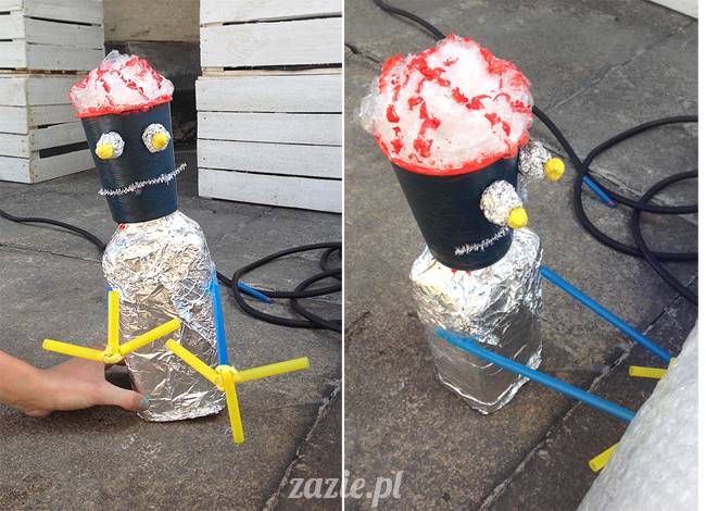 zajęcia dla dzieci, recyklingowe warsztaty plastyczne dla dzieci i rodziców, prowadzenie Olga Zazie i Syd Breslauer, organizator Cafe Kulturalna