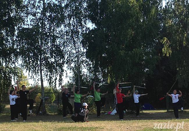 Waplewo, Maróz, obóz kung-fu i tai chi, Zazie Syd Kumok i Miszur