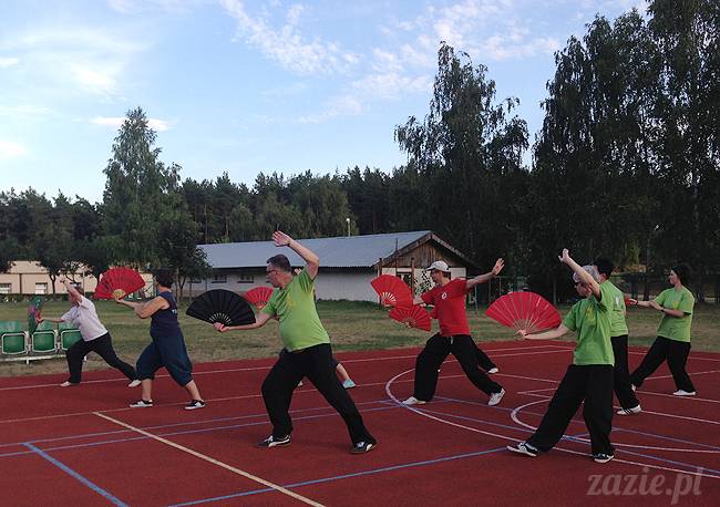 Waplewo, Maróz, obóz kung-fu i tai chi, Zazie Syd Kumok i Miszur