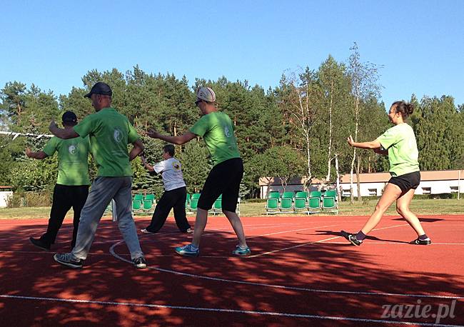 Waplewo, Maróz, obóz kung-fu i tai chi, Zazie Syd Kumok i Miszur