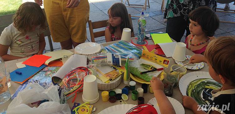 warsztaty plastyczne recyklingowe diy dla dzieci i dorosłych prowadzą Zazie i Syd