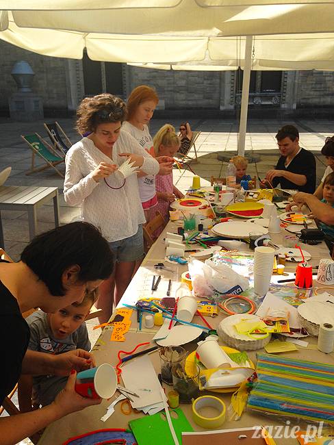warsztaty plastyczne recyklingowe diy dla dzieci i dorosłych prowadzą Zazie i Syd