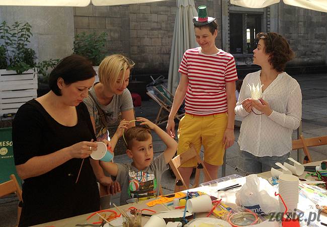 warsztaty plastyczne recyklingowe diy dla dzieci i dorosłych prowadzą Zazie i Syd