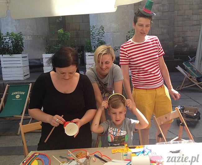 warsztaty plastyczne recyklingowe diy dla dzieci i dorosłych prowadzą Zazie i Syd