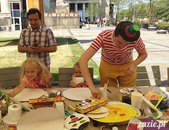 warsztaty plastyczne recyklingowe diy dla dzieci i dorosłych prowadzą Zazie i Syd