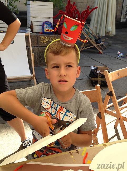 warsztaty plastyczne recyklingowe diy dla dzieci i dorosłych prowadzą Zazie i Syd