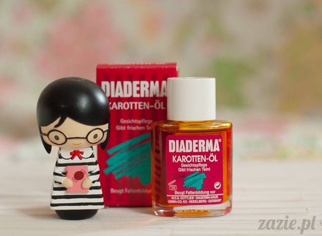 blog kosmetyczny, recenzje i testy kosmetyków, opinie o kosmetykach,, diaderma karotten oil olejek karotenowy