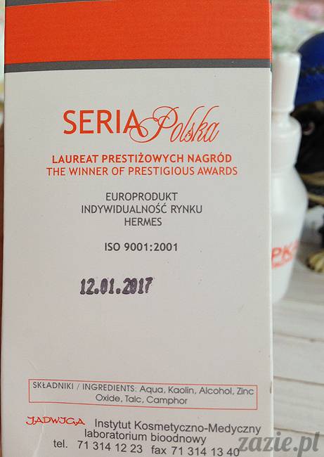 blog kosmetyczny, recenzje i testy kosmetyków, opinie o kosmetykach, jadwiga polska papka do cery trądzikowej