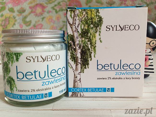 blog kosmetyczny, recenzje i testy kosmetyków, opinie o kosmetykach, sylveco betuleco zawiesina ekstrat z kory brzozy