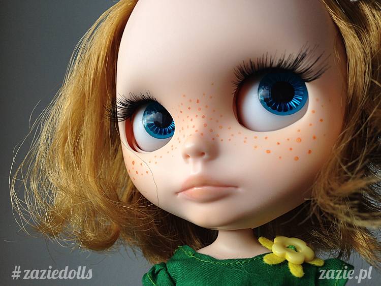 lalka Blythe na sprzedaż, sprzedam lalkę Blythe, custom Blythe doll for adoption, Zazie Custom Blythe Dolls