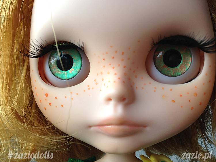 lalka Blythe na sprzedaż, sprzedam lalkę Blythe, custom Blythe doll for adoption, Zazie Custom Blythe Dolls