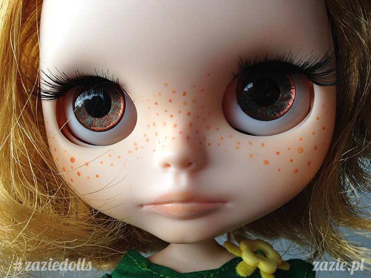 lalka Blythe na sprzedaż, sprzedam lalkę Blythe, custom Blythe doll for adoption, Zazie Custom Blythe Dolls