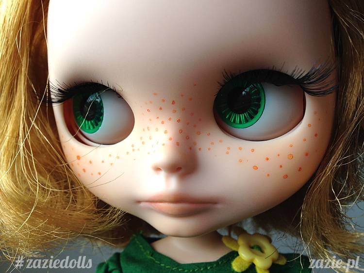 lalka Blythe na sprzedaż, sprzedam lalkę Blythe, custom Blythe doll for adoption, Zazie Custom Blythe Dolls