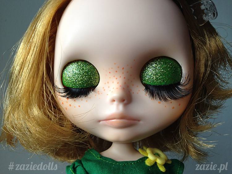lalka Blythe na sprzedaż, sprzedam lalkę Blythe, custom Blythe doll for adoption, Zazie Custom Blythe Dolls
