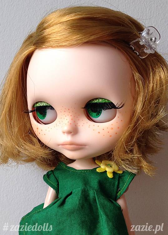 lalka Blythe na sprzedaż, sprzedam lalkę Blythe, custom Blythe doll for adoption, Zazie Custom Blythe Dolls