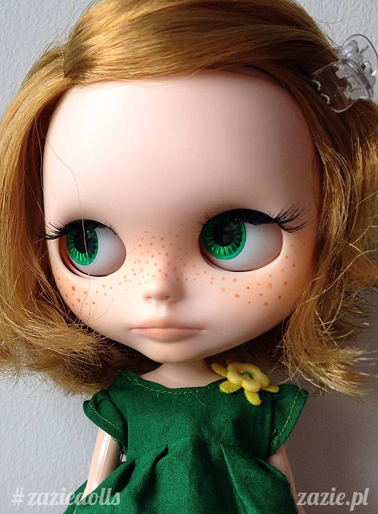 lalka Blythe na sprzedaż, sprzedam lalkę Blythe, custom Blythe doll for adoption, Zazie Custom Blythe Dolls