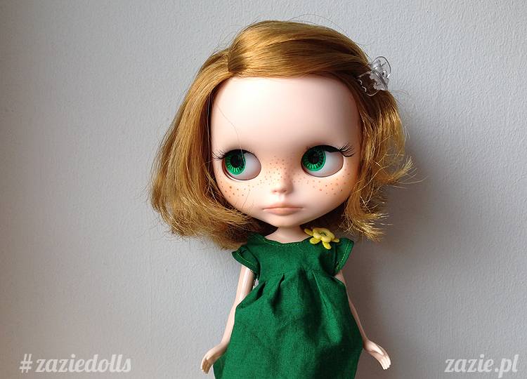 lalka Blythe na sprzedaż, sprzedam lalkę Blythe, custom Blythe doll for adoption, Zazie Custom Blythe Dolls