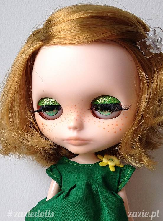 lalka Blythe na sprzedaż, sprzedam lalkę Blythe, custom Blythe doll for adoption, Zazie Custom Blythe Dolls