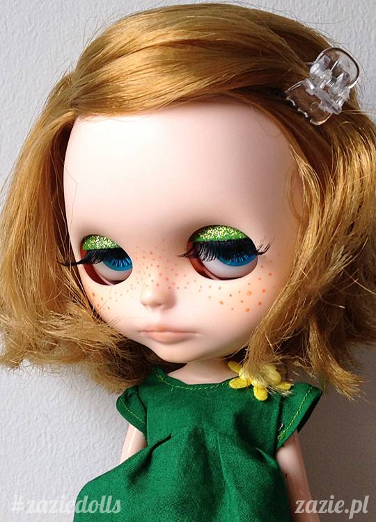 lalka Blythe na sprzedaż, sprzedam lalkę Blythe, custom Blythe doll for adoption, Zazie Custom Blythe Dolls