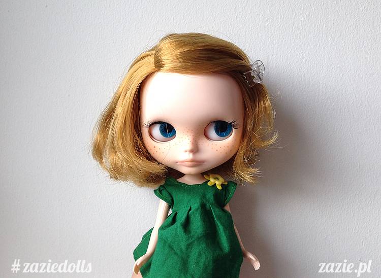 lalka Blythe na sprzedaż, sprzedam lalkę Blythe, custom Blythe doll for adoption, Zazie Custom Blythe Dolls