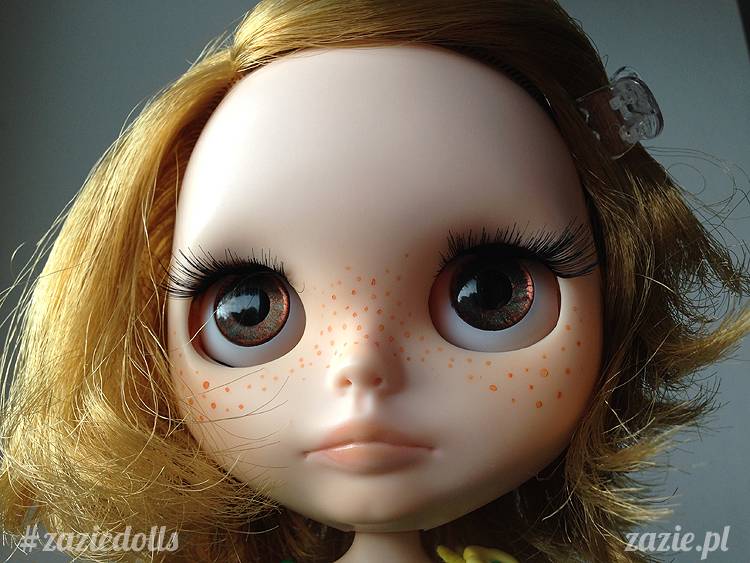 lalka Blythe na sprzedaż, sprzedam lalkę Blythe, custom Blythe doll for adoption, Zazie Custom Blythe Dolls