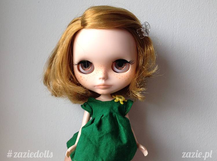 lalka Blythe na sprzedaż, sprzedam lalkę Blythe, custom Blythe doll for adoption, Zazie Custom Blythe Dolls