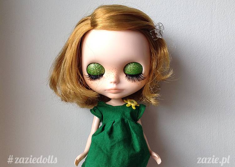 lalka Blythe na sprzedaż, sprzedam lalkę Blythe, custom Blythe doll for adoption, Zazie Custom Blythe Dolls