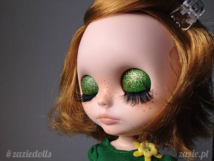 lalka Blythe na sprzedaż, sprzedam lalkę Blythe, custom Blythe doll for adoption, Zazie Custom Blythe Dolls