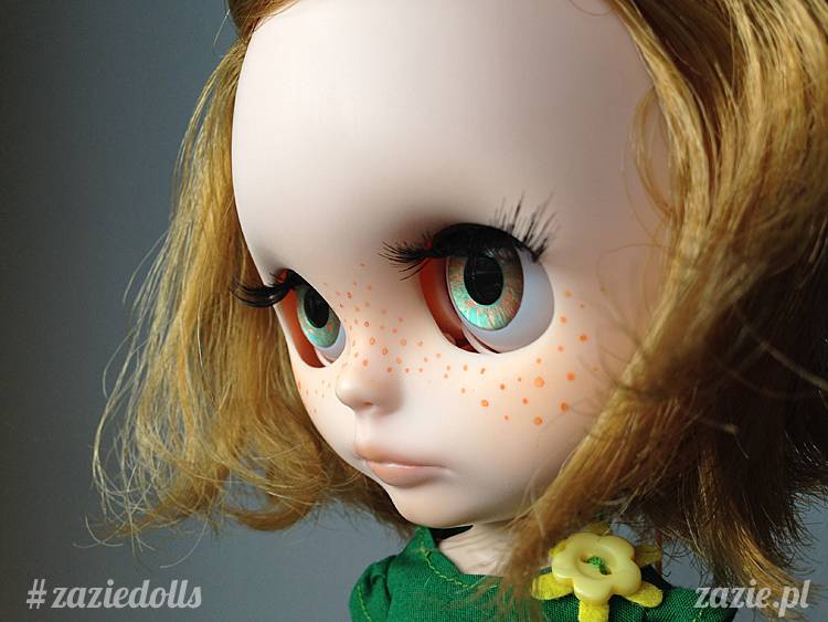 lalka Blythe na sprzedaż, sprzedam lalkę Blythe, custom Blythe doll for adoption, Zazie Custom Blythe Dolls