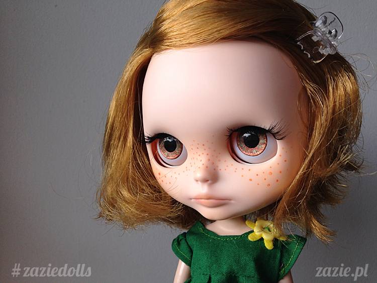 lalka Blythe na sprzedaż, sprzedam lalkę Blythe, custom Blythe doll for adoption, Zazie Custom Blythe Dolls