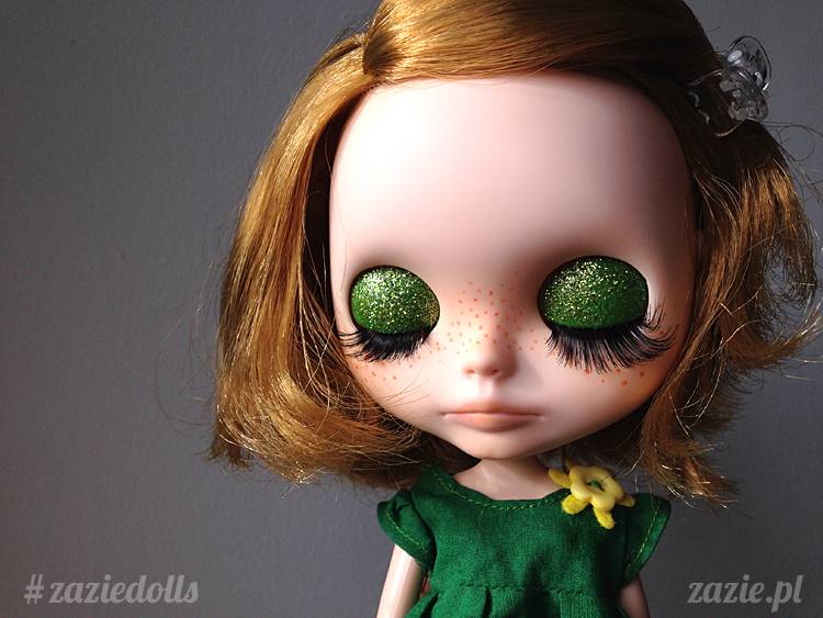 lalka Blythe na sprzedaż, sprzedam lalkę Blythe, custom Blythe doll for adoption, Zazie Custom Blythe Dolls