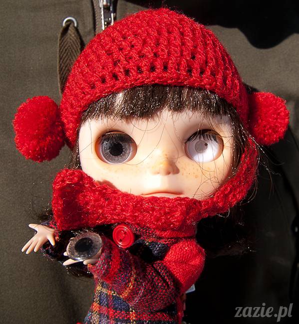 Rarka Orka aka mały Kasztan, Blythe Simply Chocolate, Zazie Custom Blythe Dolls