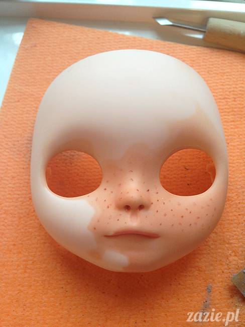 Rarka Orka aka mały Kasztan, Blythe Simply Chocolate, Zazie Custom Blythe Dolls