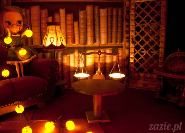 Dolly Halloween, custom Blythe doll, Zazie Dolls, lalka Blythe, lalka Blajt