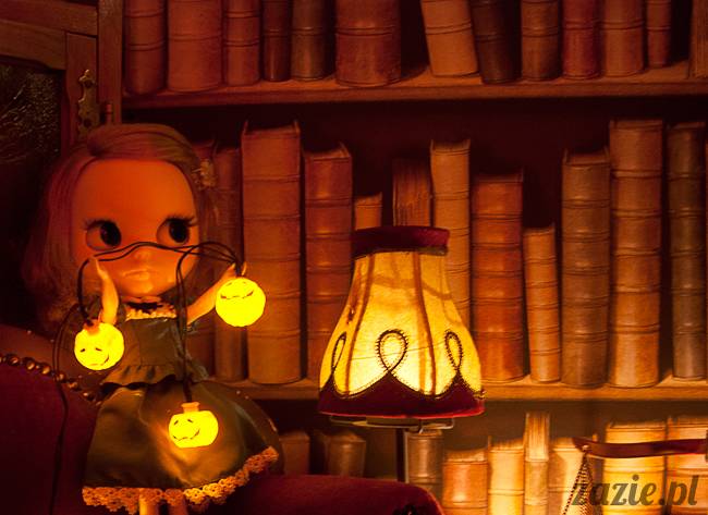 Dolly Halloween, custom Blythe doll, Zazie Dolls, lalka Blythe, lalka Blajt