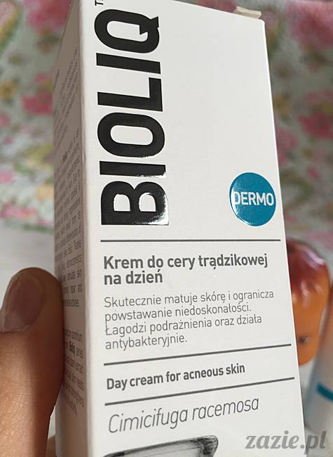 blog kosmetyczny, recenzje i testy kosmetyków, opinie o kosmetykach, bioliq dermo krem do cery tradzikowej na dzien