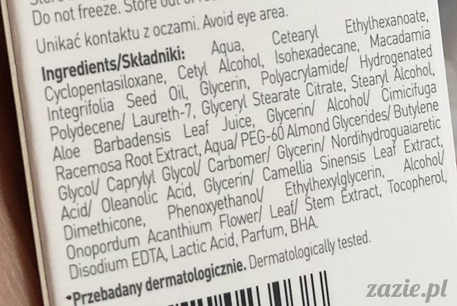 blog kosmetyczny, recenzje i testy kosmetyków, opinie o kosmetykach, bioliq dermo krem do cery tradzikowej na dzien