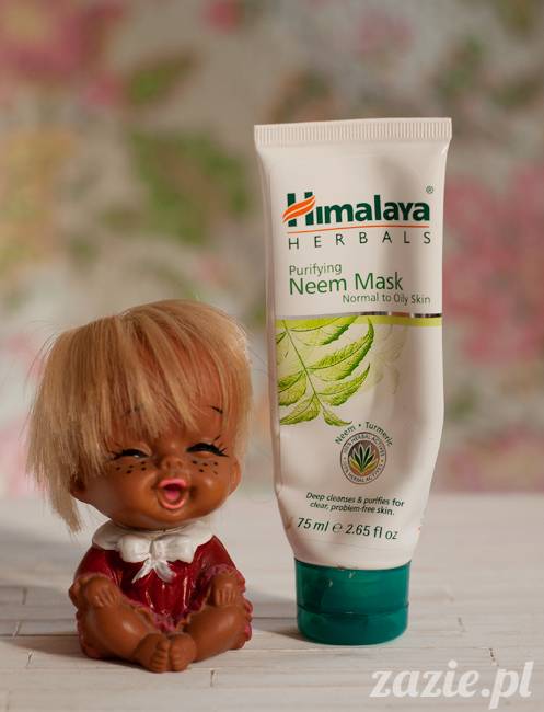 blog kosmetyczny, recenzje i testy kosmetyków, opinie o kosmetykach, himalaya neem mask maska z_miodli indyjskiej