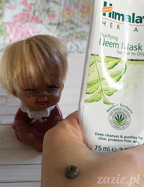 blog kosmetyczny, recenzje i testy kosmetyków, opinie o kosmetykach, himalaya neem mask maska z_miodli indyjskiej