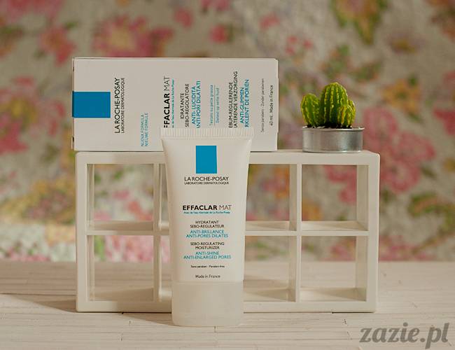 blog kosmetyczny, recenzje i testy kosmetyków, opinie o kosmetykach, la roche posay effaclar mat sebo regulujacy krem nawilzajacy