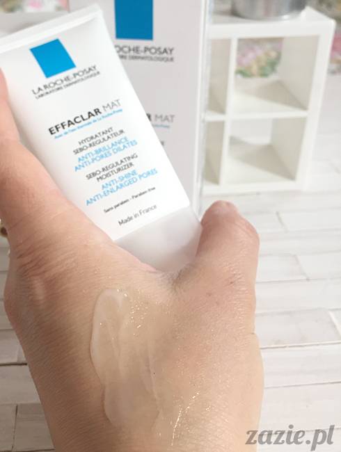 blog kosmetyczny, recenzje i testy kosmetyków, opinie o kosmetykach, la roche posay effaclar mat sebo regulujacy krem nawilzajacy