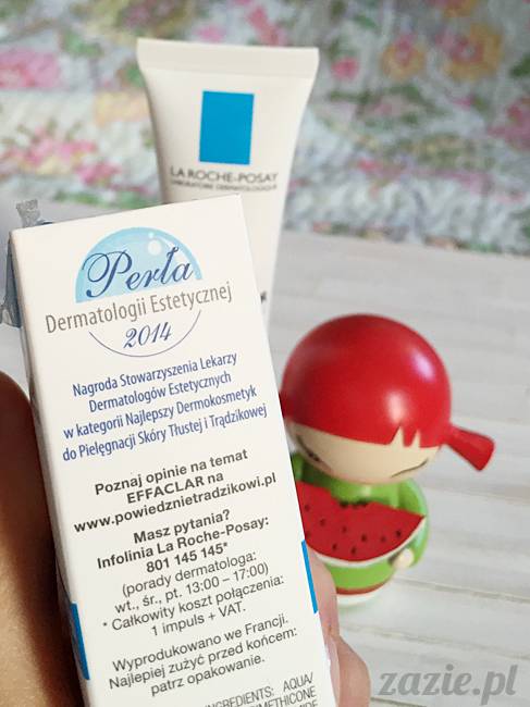 blog kosmetyczny, recenzje i testy kosmetyków, opinie o kosmetykach, leczenie trądziku, cera tłusta, cera problematyczna z niedoskonałościami, La Roche Posay, Effaclar Duo [+] Plus