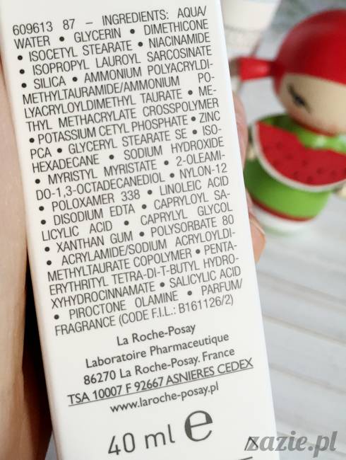 blog kosmetyczny, recenzje i testy kosmetyków, opinie o kosmetykach, leczenie trądziku, cera tłusta, cera problematyczna z niedoskonałościami, La Roche Posay, Effaclar Duo [+] Plus