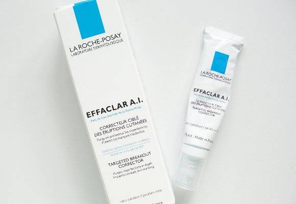 blog kosmetyczny, recenzje i testy kosmetyków, opinie o kosmetykach, leczenie trądziku, cera tłusta, cera problematyczna z niedoskonałościami, La Roche Posay, Effaclar A.I. punktowy preparat na zapalne zmiany trądzikowe
