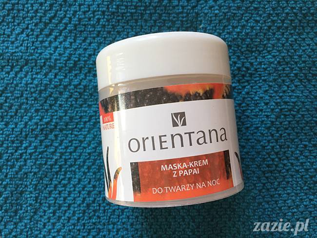 blog kosmetyczny, recenzje i testy kosmetyków, opinie o kosmetykach, leczenie trądziku, cera tłusta, cera problematyczna z niedoskonałościami, maska krem z papai do twarzy na noc