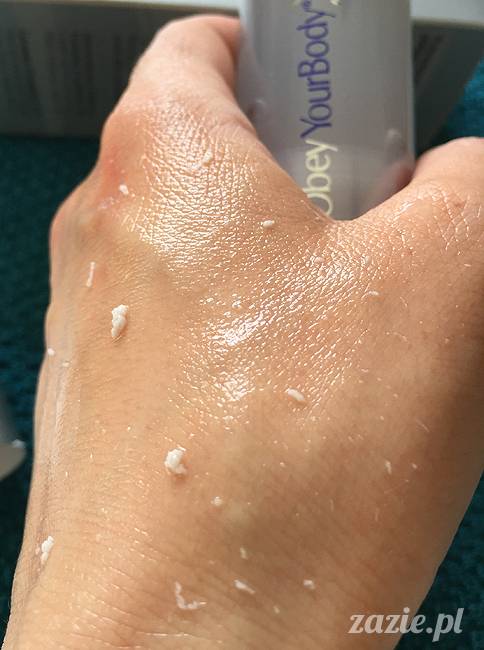 blog kosmetyczny, recenzje i testy kosmetyków, opinie o kosmetykach, leczenie trądziku, cera tłusta, cera problematyczna z niedoskonałościami, Obey Your Body, Radiance-Repair Peeling Gel peeling enzymatyczny