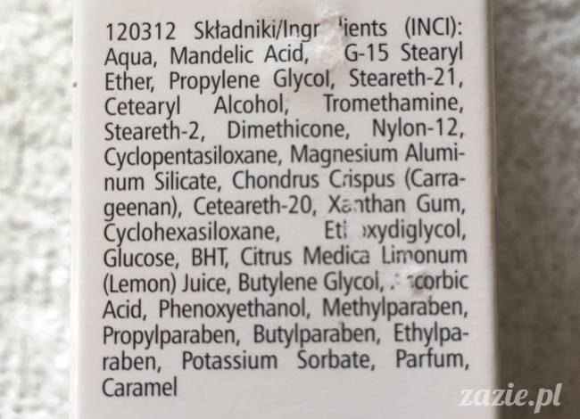 blog kosmetyczny, recenzje i testy kosmetyków, opinie o kosmetykach, leczenie trądziku, cera tłusta, cera problematyczna z niedoskonałościami, Pharmaceris, Krem z kwasem migdałowym 5% (sebo almond peel)