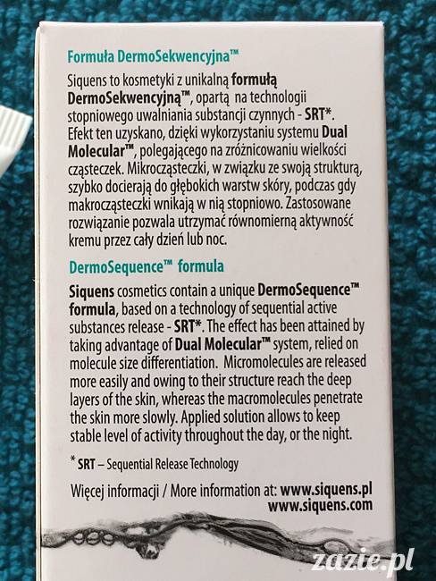 blog kosmetyczny, recenzje i testy kosmetyków, opinie o kosmetykach, leczenie trądziku, cera tłusta, cera problematyczna z niedoskonałościami, Siquens Med Expert Krem do skóry odwodnionej i przesuszonej