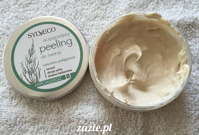 blog kosmetyczny, recenzje i testy kosmetyków, opinie o kosmetykach, leczenie trądziku, cera tłusta, cera problematyczna z niedoskonałościami, Sylveco Oczyszczający Peeling z korundem, korund skrzyp polny drzewo herbaciane